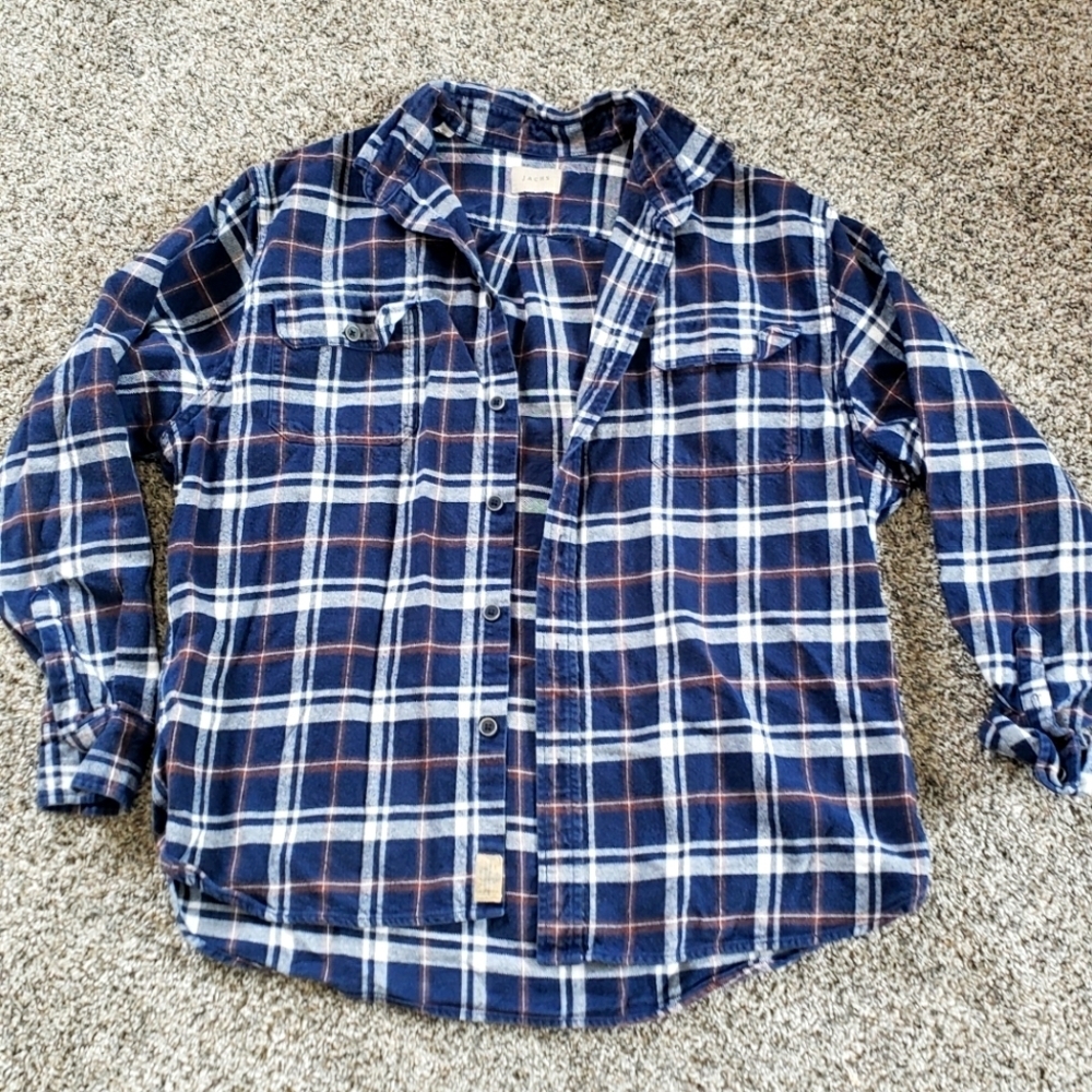 Jachs | Plaid 100% Cotton Button-Up Shirt